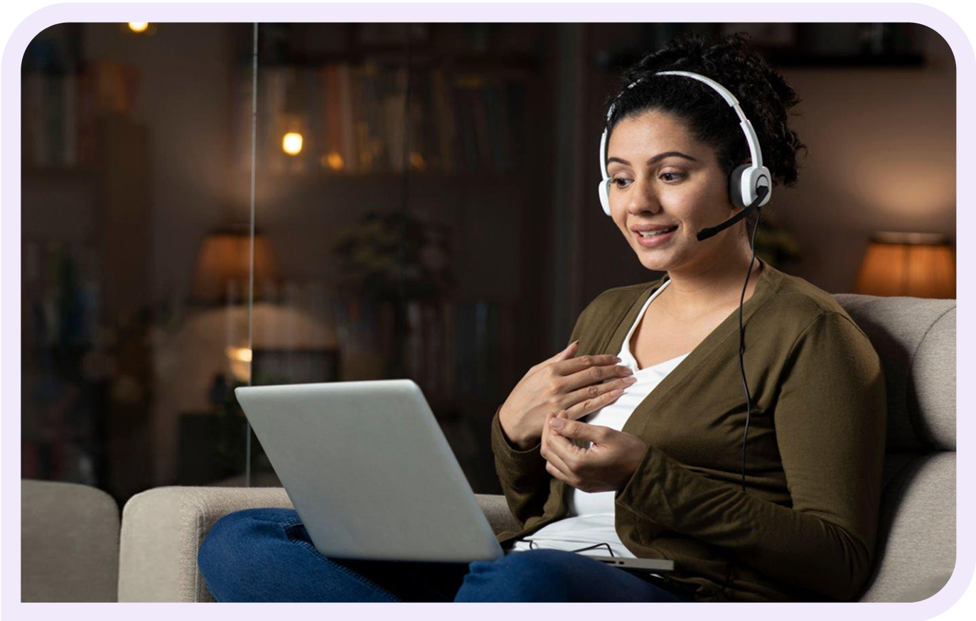 Headphones illustration